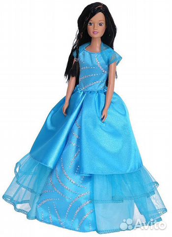 Кукла Фулла. Fulla. Вечерние платье. Голубое