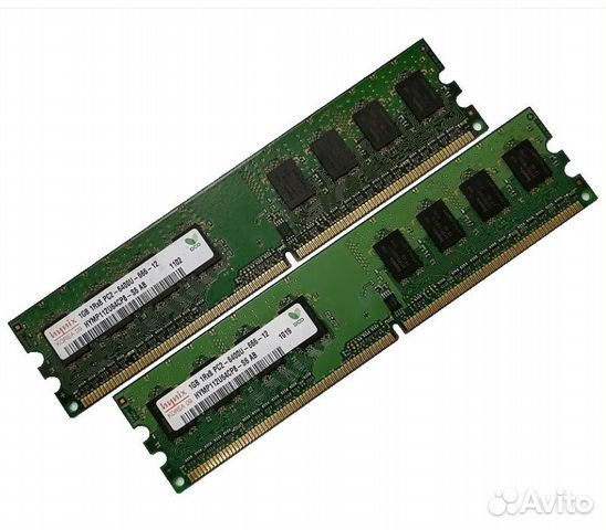 Б/у 2Gb PC2-6400(800) DDR2 Hynix hymp112u64cp8-S6