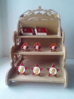 Значок октябренка, ударник труда