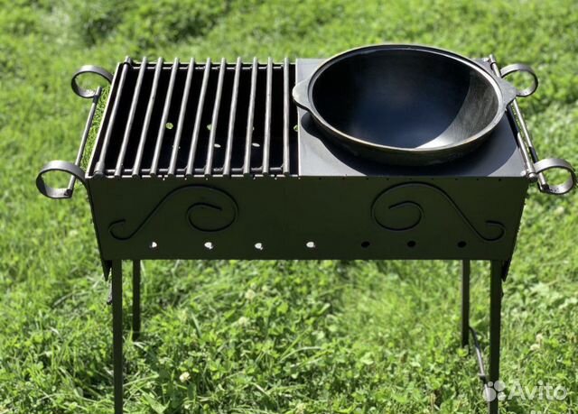 Мангал 4мм + решетка BBQ