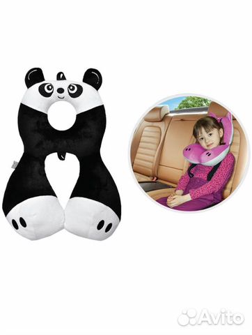 Панда подушка в машину