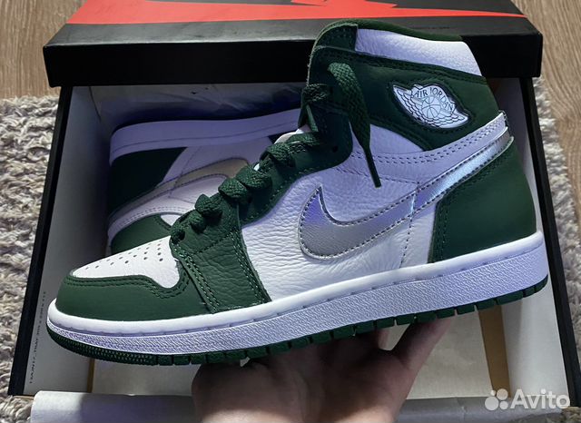 Air jordan 1 high gorge green 5,5us 6us 6,5us 7us