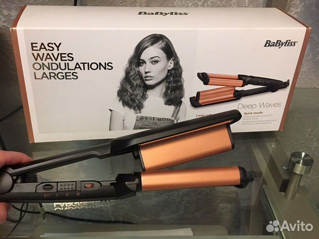 Плойка / утюжок BaByliss Deep Waves 200