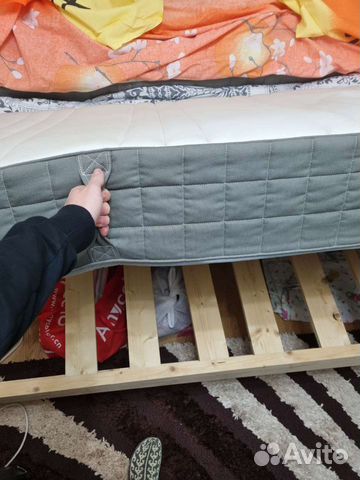 Кровать с матрасом IKEA