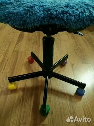 Кресло компьютерное детское без спинки