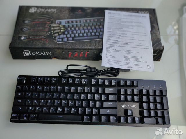 Oklick 990g rage black обзор