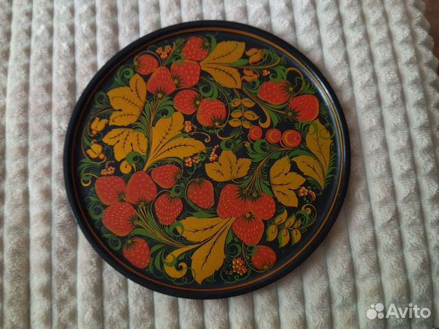 Тарелки хохлома