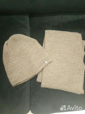 Женская шапка и снуд