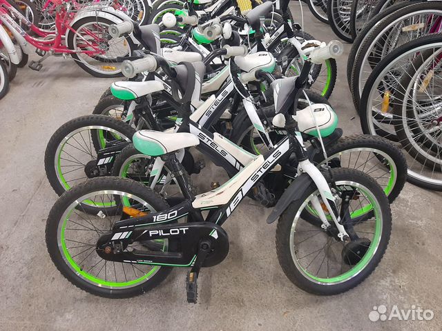 Велосипеды Stels Pilot 180, 190, 200, беговелы