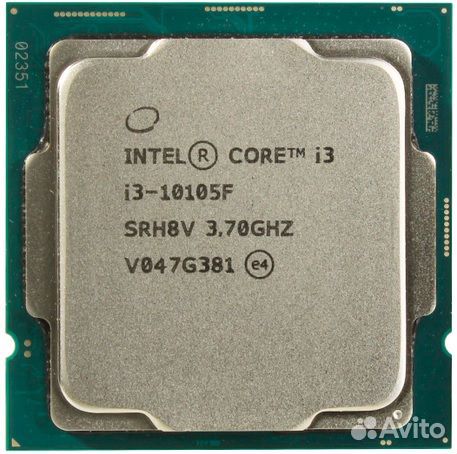 Новые процессоры Intel Core i3 10105F
