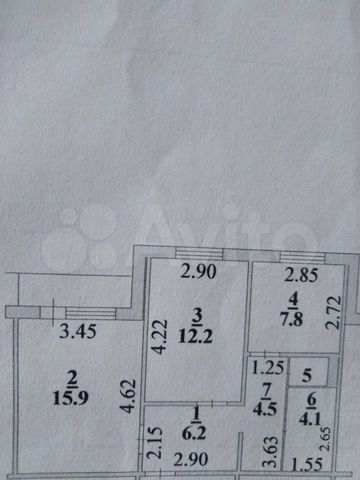 2-к. квартира, 51,8 м², 8/10 эт.