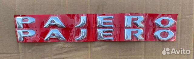 3D наклейки Pajero, логотип, эмблема, наклейка