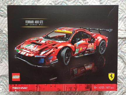 Lego Technic 42125 Ferrari 488 GTE AF Corse
