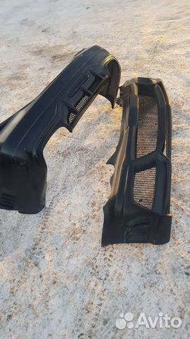 Обвесы бампера AMG Wald на мерседес w 203