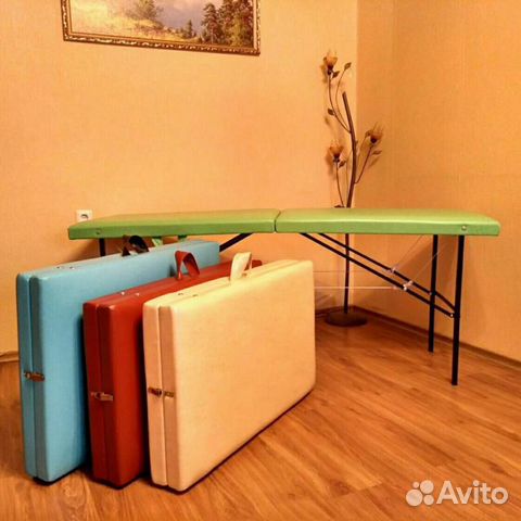Кушетка / массажный стол новый складной рп-17232