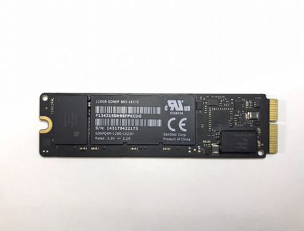 Ssd диск 128 Гб для Apple MacBook