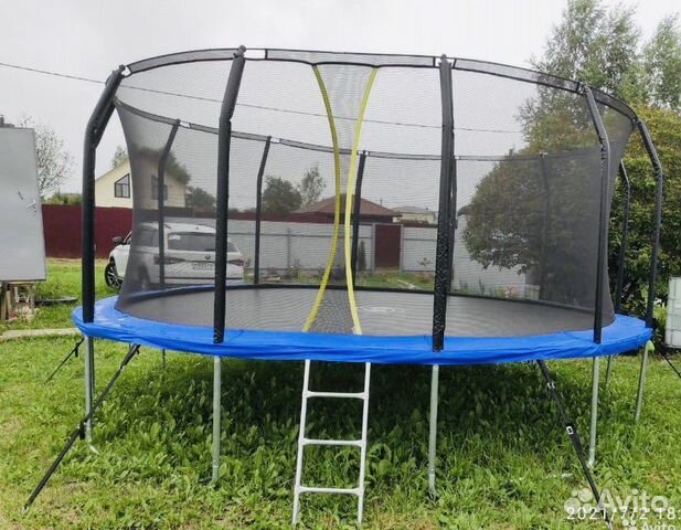 Батуты для дачи с сеткой Деткам Всем