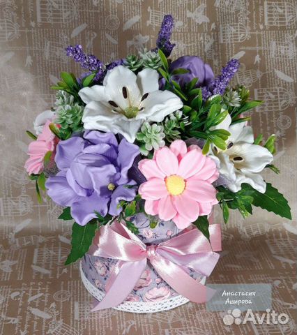 Букет из мыла