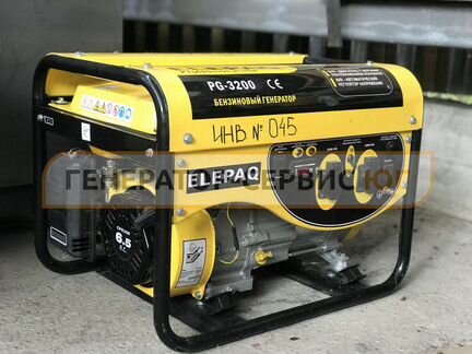 Аренда бензогенератора 2,5 кВ, 5 кВт