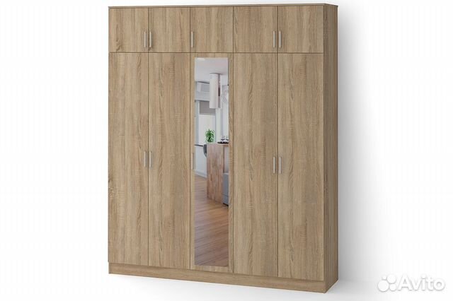 Шкаф пятистворчатый 