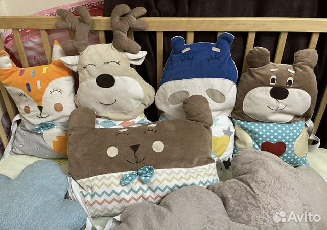 Бортики в кроватку