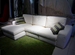 Мягкий большой угловой диван для отдыха лаунж