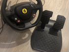 Игровой руль с педалями Ferrari 458 ita на х-box