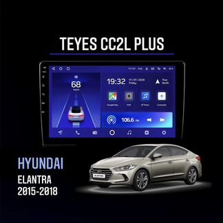 Андроид магнитола Hyundai Elantra 2015-2018