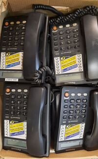 Проводные аналоговые телефоны разных брендов