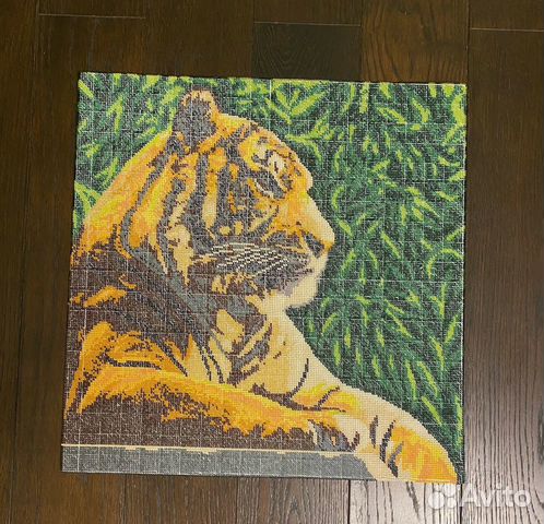 Вышитая бисером картина 