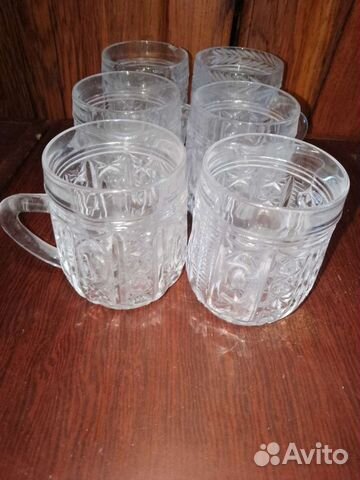 Кружки хрусталь СССР