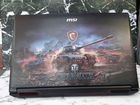 Игровой ноутбук msi i5/gtx1050 world of tanks объявление продам