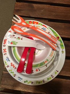 Набор тарелок посуды Avent для малышей