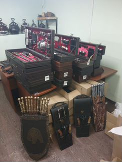 Подарочные наборы шампуров на день рождение, Юбиле