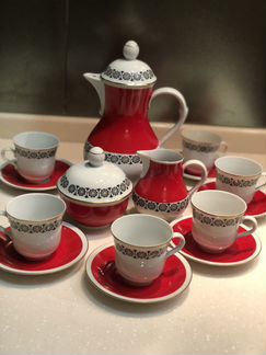 Сервиз кофейный Freiberger Porzellan, Германия