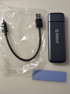 Бокс Переходник SSD M2 nvme внешний кейс Type-C