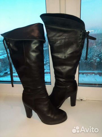 Сапоги зимние женские 39 бу