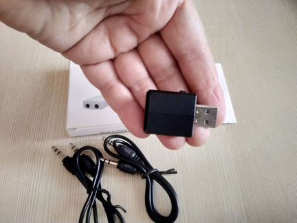 USB Блютуз 5.0 передатчик- приемник 3 в 1 адаптер