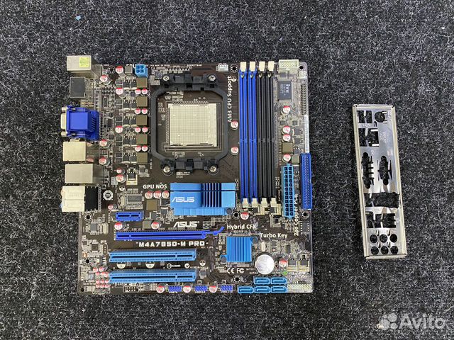 Материнская плата asus M4A785D-M Pro AM3 сокет