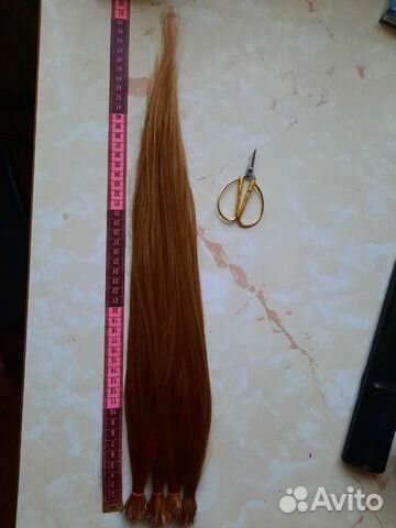 Волосы для наращивания 50 см бу
