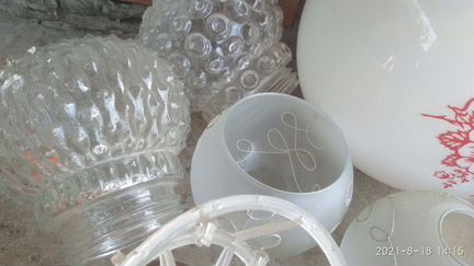 Плафоны для люстры разные