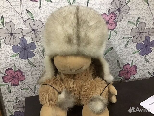 Норковая шапка женская ушанка