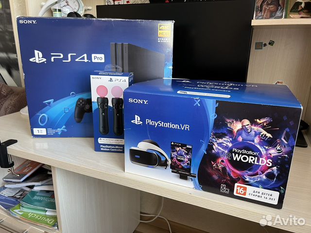 Sony PS4 Pro 1tb+ VR очки