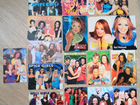 Календарики и наклейки Spice Girls