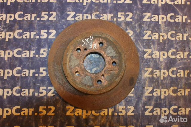 Диск тормозной задний Сузуки SX4 сх4