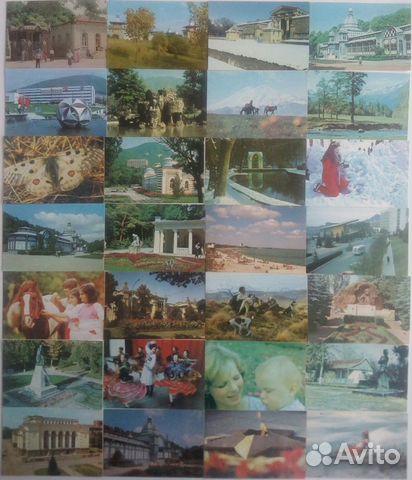 Календарики Кавказская здравница 1984-1990гг. 100