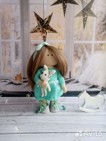 Интерьерная куколка ручной работы