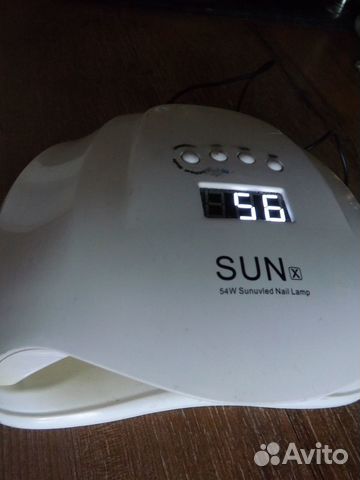 Лампа для сушки гель-лака SUN x54w гибридная