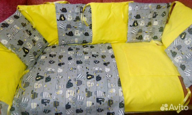 Бортики в кроватку