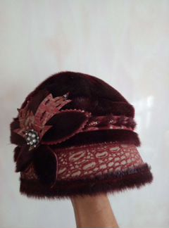 Шапка из нерпы (шляпка)